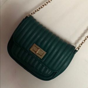 Olive green mini purse